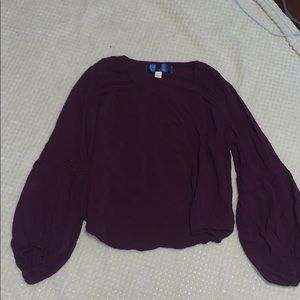 Dark purple top